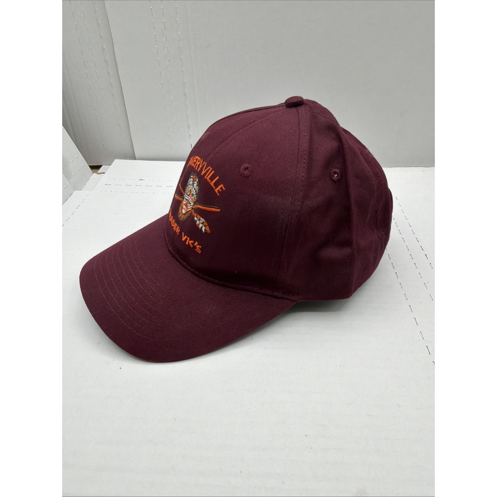 Emeryville Trader Vic's Maroon Snap Back Hat - Picture 6 of 11